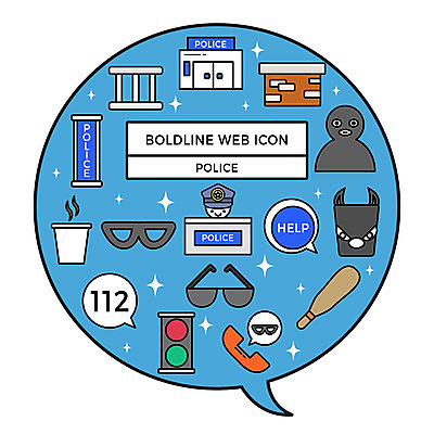 아이콘 남자 커피 벽 말풍선 두명 파란색 선글라스 도움 경찰 신호등 범죄인 도둑 감옥 전화기 웹아이콘 카툰스타일 경찰봉 요청 112 신고 안대 볼드라인 직업아이콘 2D아이콘 AI파일 직업 안경 음료 컬러 컨셉 사람 범죄 라인아이콘 전화번호 파일형식 벡터