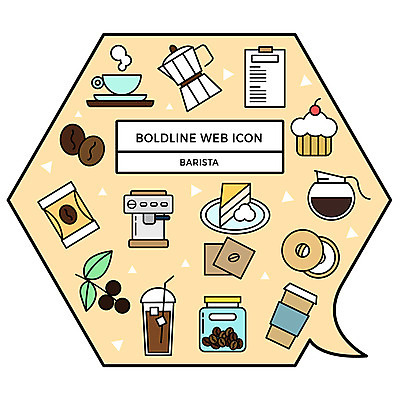 아이콘 커피 말풍선 포장 디저트 사람없음 케이크 원두 커피포트 웹아이콘 바리스타 아이스커피 카툰스타일 치즈케이크 드립커피 보관소 볼드라인 직업아이콘 2D아이콘 AI파일 직업 음료 음식 주전자 라인아이콘 저장 파일형식 벡터