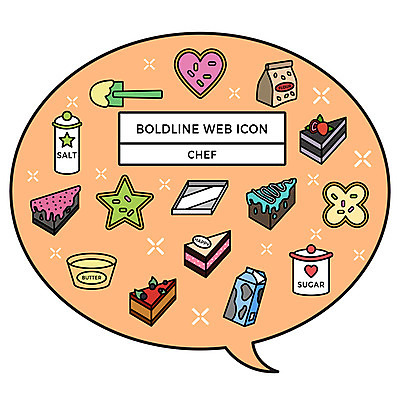 아이콘 꽃 별 말풍선 딸기 요리 사람없음 쿠키 요리사 우유 설탕 밀가루 웹아이콘 소금 주걱 버터 카툰스타일 강판 볼드라인 직업아이콘 2D아이콘 AI파일 자연요소 식물 직업 과일 주방용품 디저트 유제품 가루 라인아이콘 파일형식 벡터