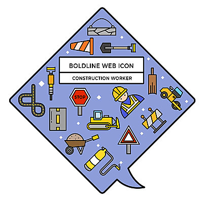 아이콘 남자 도로 말풍선 가방 한명 수레 돌_바위 표지판 정지 안전모 건축가 포크레인 삽 드릴 웹아이콘 호스 카툰스타일 안전조끼 주의표지판 볼드라인 직업아이콘 2D아이콘 AI파일 직업 1 잡화 길 교통시설 모션 알림판 사람 카트 공구 중장비 헬멧 안전장비 라인아이콘 파일형식 벡터
