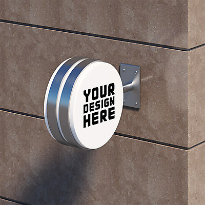 주간 PSD 편집 편집이미지 벽 간판 광고판 사람없음 야외 그래픽 3D 원형 디지털합성 합성 원형프레임 디자인소스 옥외간판 디지털아트 목업 편집3D 자연요소 도형 프레임 알림판 판 파일형식 편집소스