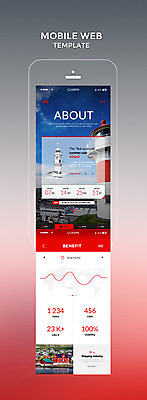 PSD 템플릿 바다 웹템플릿 디자인시안 모바일 그래프 등대 사람없음 빨간색 홈페이지 성당 모바일템플릿 모바일웹 이미지템플릿 컬러 종교건축 파일형식