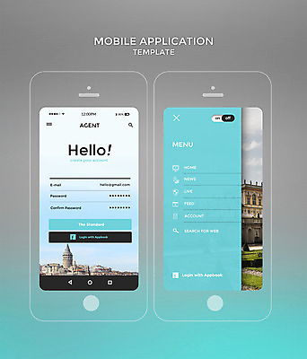 PSD 템플릿 건축물 해외여행 여행 웹템플릿 하늘색 디자인시안 모바일 사람없음 스마트폰 홈페이지 도시 어플리케이션 모바일템플릿 모바일앱 이미지템플릿 해외 건축 파란색 핸드폰 스마트기기 파일형식