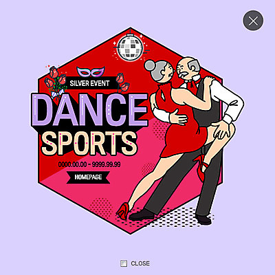 PSD 템플릿 여자 할아버지 노년 남자 할머니 웹템플릿 팝업 웹팝업 두명 실버라이프 장미 춤 미러볼 댄스스포츠 레이어팝업 노인만 이미지템플릿 라이프스타일 꽃 스포츠 문화예술 사람 성인 장식 성인만 파일형식