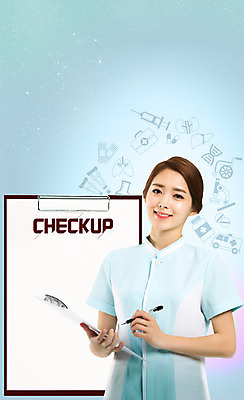 PSD 편집이미지 여자 의학 건강 한명 서기 미소 들기 상반신 20대 성인 앞모습 한국인 간호사 서류판 성인여자한명만 이미지편집 1 뷰포인트 모션 표정 사람 동양인 청년 사무용품 의료진 여자한명만 성인여자만 파일형식