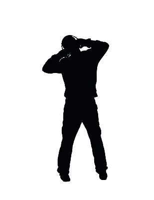 포토 JPG 해외이미지 실루엣 음악 이어폰 일러스트 서기 사람없음 파티 검은색 헤드폰 듣기 흰색 DJ 디스코 고립 해외202004 해외포토 컬러 음향기기 모션 문화예술 촬영기법 이벤트 춤 파일형식 이미지허브