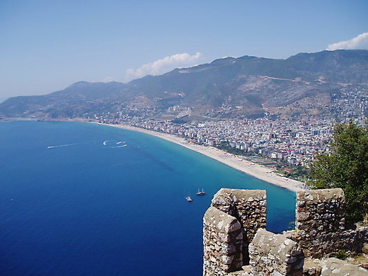 포토 JPG 해외이미지 바다 휴가 휴식 산 경사 사람없음 하이앵글 서핑 지중해 칠면조 해외202004 해외포토 뷰포인트 컨셉 조류 수상스포츠 파일형식 이미지허브