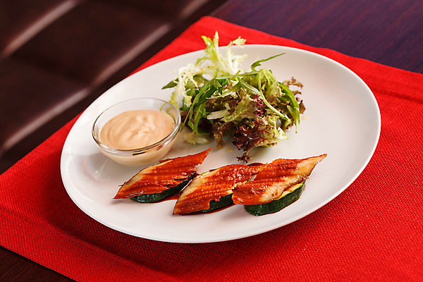 포토 JPG 해외이미지 조각 사람없음 샐러드 해물요리 맛 장어 허브 훈제 해외202004 해외포토 식물 음식 컨셉 어류 해산물 파일형식 이미지허브