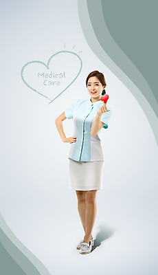 전신 PSD 편집이미지 여자 허리손 의학 건강 한명 서기 미소 들기 20대 성인 앞모습 한국인 간호사 하트 성인여자한명만 이미지편집 모양 1 뷰포인트 포즈 모션 표정 사람 동양인 청년 의료진 여자한명만 성인여자만 파일형식