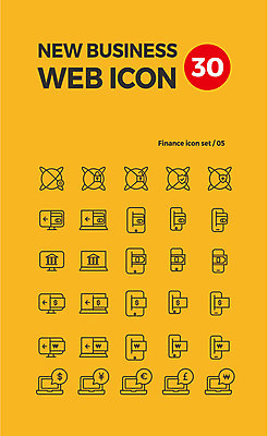 아이콘 인터넷 비즈니스 그래프 사람없음 금융 노트북 세트 글로벌 원형 라인아이콘 은행 웹아이콘 빗금 연대 인터넷뱅킹 핀테크 알고리즘 2D아이콘 AI파일 도형 모바일 경제 전자제품 대각선 파일형식 벡터