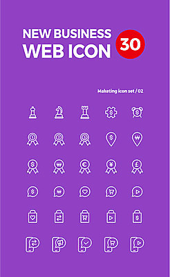 아이콘 말풍선 비즈니스 사람없음 세트 알람 체스 라인아이콘 웹아이콘 배지 전략 설정 마케팅 상강 2D아이콘 AI파일 놀이 절기 파일형식 벡터