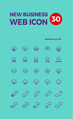 아이콘 비즈니스 사람없음 세트 네트워크 이메일 연결 인쇄기 라인아이콘 저장 잠금 폴더 웹아이콘 다운로드 공유 클라우드서비스 설정 서버 업로드 저장소 2D아이콘 AI파일 전자제품 서비스 파일 보안 파일형식 벡터