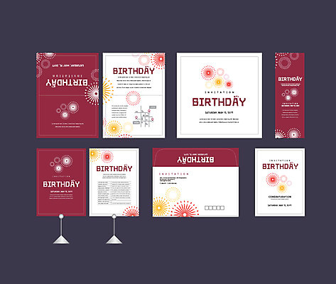 템플릿 배너템플릿 이벤트 사람없음 세트 현수막 원형 생일 전단 엽서 초대장 약도 생일카드 불꽃모양 소봉투 행사세트 행사템플릿 AI파일 모양 도형 배너 기념일 지도 편지봉투 카드_감사 편지 홍보물 파일형식 벡터