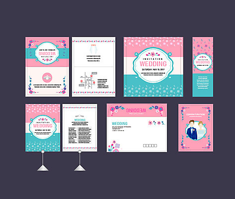 템플릿 배너템플릿 여자 남자 결혼 이벤트 두명 세트 현수막 전단 청첩장 엽서 초대장 약도 소봉투 행사세트 행사템플릿 AI파일 배너 지도 편지봉투 카드_감사 사람 편지 홍보물 파일형식 벡터