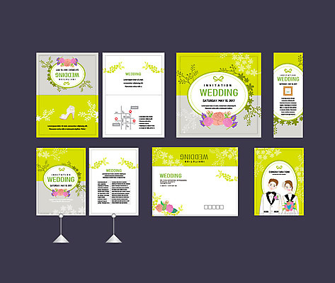 템플릿 배너템플릿 여자 남자 꽃 결혼 이벤트 두명 세트 현수막 전단 청첩장 엽서 초대장 약도 웨딩슈즈 소봉투 행사세트 행사템플릿 AI파일 식물 배너 신발 지도 편지봉투 카드_감사 사람 편지 홍보물 결혼소품 파일형식 벡터