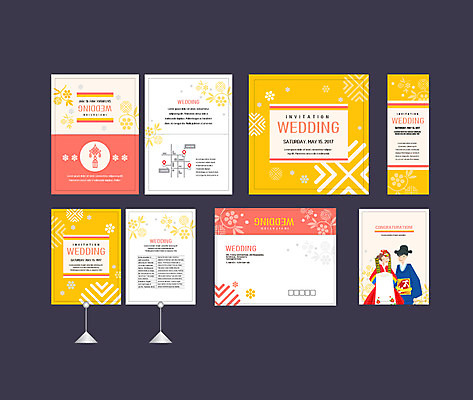 템플릿 배너템플릿 여자 남자 꽃 결혼 이벤트 두명 세트 현수막 전통혼례 전단 청첩장 엽서 초대장 약도 소봉투 행사세트 행사템플릿 AI파일 식물 한국전통 배너 지도 편지봉투 카드_감사 사람 편지 전통의례 홍보물 파일형식 벡터