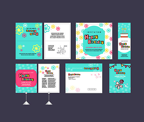 템플릿 배너템플릿 사탕 이벤트 사람없음 세트 현수막 생일 생일케이크 전단 엽서 초대장 약도 생일카드 소봉투 행사세트 행사템플릿 AI파일 배너 기념일 지도 디저트 편지봉투 카드_감사 케이크 편지 홍보물 파일형식 벡터