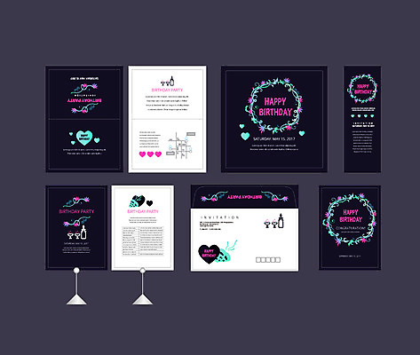 템플릿 배너템플릿 꽃 이벤트 사람없음 세트 현수막 하트 생일 전단 엽서 초대장 네온 약도 소봉투 행사세트 행사템플릿 AI파일 모양 식물 배너 기념일 지도 편지봉투 카드_감사 편지 홍보물 파일형식 벡터