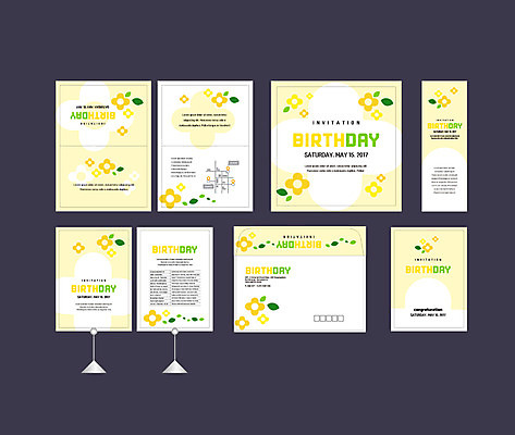 템플릿 배너템플릿 꽃 이벤트 사람없음 세트 현수막 생일 전단 엽서 초대장 약도 생일카드 소봉투 행사세트 행사템플릿 AI파일 식물 배너 기념일 지도 편지봉투 카드_감사 편지 홍보물 파일형식 벡터