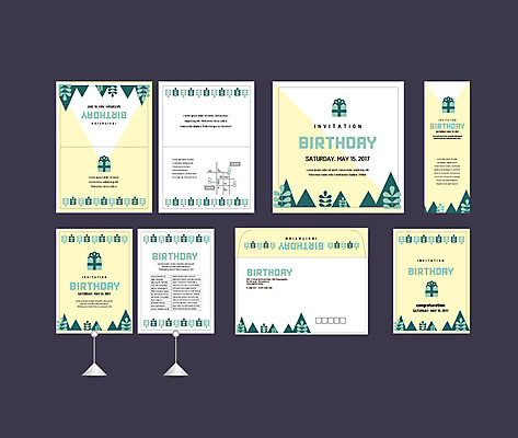 템플릿 배너템플릿 나뭇잎 산 이벤트 사람없음 선물상자 세트 현수막 생일 전단 엽서 초대장 약도 생일카드 소봉투 행사세트 행사템플릿 AI파일 배너 기념일 잎 지도 편지봉투 카드_감사 선물 상자 편지 홍보물 파일형식 벡터