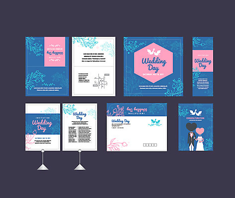 템플릿 배너템플릿 신부 신랑 결혼 이벤트 사람없음 세트 현수막 하트 전단 청첩장 엽서 초대장 약도 당초문 소봉투 행사세트 행사템플릿 AI파일 모양 문양 배너 지도 편지봉투 카드_감사 편지 홍보물 파일형식 벡터