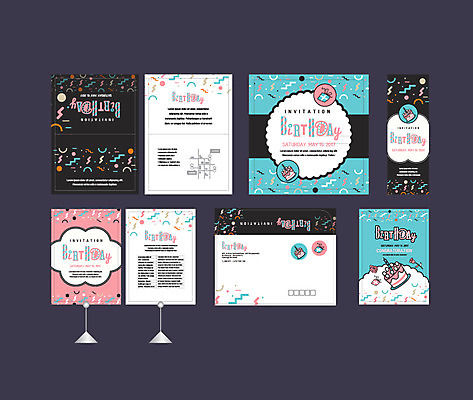 템플릿 배너템플릿 이벤트 사람없음 선물상자 세트 케이크 현수막 생일 전단 엽서 초대장 약도 생일선물 생일카드 소봉투 행사세트 행사템플릿 AI파일 배너 기념일 지도 디저트 편지봉투 카드_감사 선물 상자 편지 홍보물 파일형식 벡터