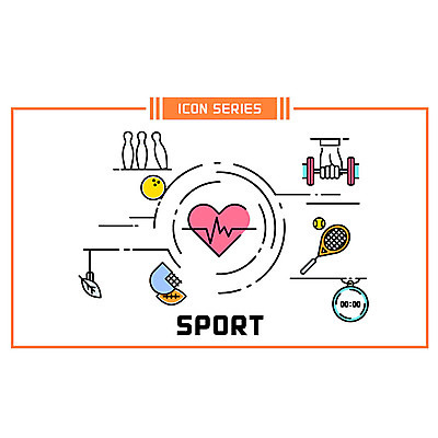 스포츠용품 스포츠 일러스트 사람없음 럭비 아령 테니스 심장 테니스라켓 볼링 맥박 테니스공 볼링공 스톱워치 국내일러스트 AI파일 시계 공 의학 구기 라켓 테니스용품 장기_의학 볼링용품 오브젝트 파일형식 벡터
