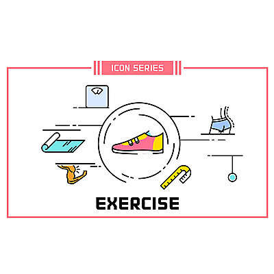 운동화 신발 일러스트 근육 줄자 사람없음 운동 매트 체중계 국내일러스트 AI파일 자 건강 파일형식 벡터