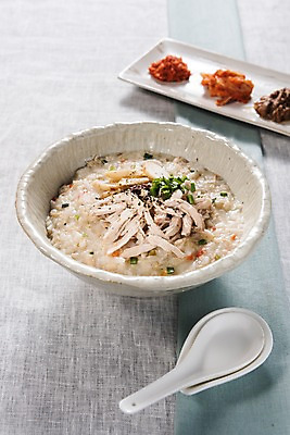 포토 JPG 스튜디오촬영 한식 반찬 여름음식 실내 건강 사람없음 여름 보양식 닭죽 제철음식 국내포토 계절 음식 내부 죽 몸보신 제철 파일형식 여름_계절