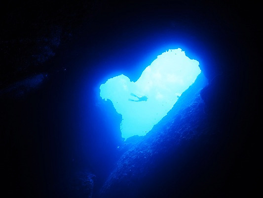 포토 JPG 바다 자연 한명 바닷속 동굴 잠수부 스쿠버다이빙 해저동굴 국내포토 1 사람 수중 수상스포츠 전문직 생태계 파일형식