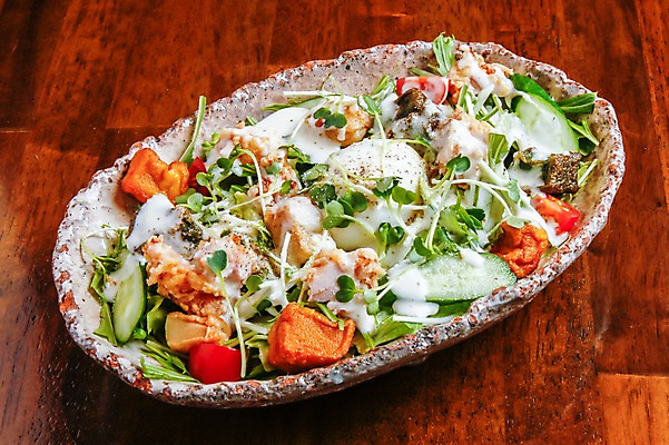 포토 JPG 접시 음식 오이 근접촬영 사람없음 소스 무순 시저샐러드 국내포토 식기 뷰포인트 채소 샐러드 양념 새싹채소 파일형식