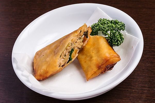 포토 JPG 접시 음식 파슬리 사람없음 중식 튀김 춘권 국내포토 식기 채소 파일형식