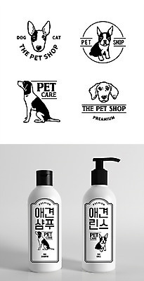 일러스트 사람없음 반려동물 세트 라벨 강아지 심볼 불테리어 동물병원 보스턴테리어 애견샵 애완동물가게 목업 브랜딩 애견샴푸 애견린스 국내일러스트 AI파일 동물 프레임 병원 상점 개 테리어 애견용품 파일형식 벡터