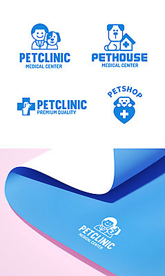 종이 일러스트 두명 반려동물 세트 라벨 강아지 심볼 동물병원 수의사 애견샵 애완동물가게 목업 브랜딩 국내일러스트 AI파일 동물 프레임 병원 사람 상점 의사 개 파일형식 벡터