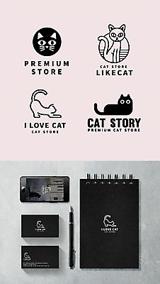 일러스트 명함 사람없음 스마트폰 반려동물 세트 만년필 라벨 고양이 심볼 스프링노트 동물병원 애견샵 애완동물가게 목업 브랜딩 가로명함 국내일러스트 AI파일 동물 포유류 프레임 병원 핸드폰 스마트기기 펜 상점 공책 파일형식 벡터