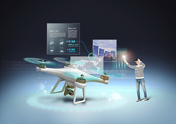 전신 PSD 편집 편집이미지 남자 그래프 스마트라이프 한명 서기 빌딩 20대 성인 스마트 3D안경 드론 가상현실 성인남자한명만 오큘러스 VR기기 이미지편집 1 라이프스타일 안경 컨셉 모션 사람 청년 건물 기계 남자한명만 성인남자만 파일형식