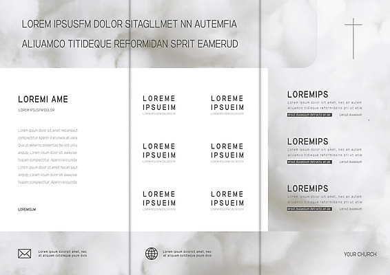 템플릿 표지디자인 북디자인 출판디자인 내지 기독교 리플렛 북커버 3단접지 팜플렛 사람없음 솜 이미지템플릿 AI파일 종교 파일형식 벡터