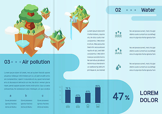 구름 템플릿 표지디자인 북디자인 출판디자인 내지 리플렛 북커버 3단접지 자연 그래프 날씨 산 팜플렛 사람없음 환경 폭포 이미지템플릿 AI파일 자연요소 생태계 파일형식 벡터