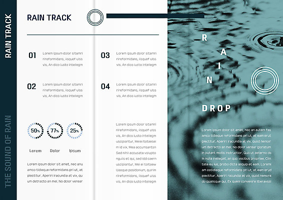 템플릿 표지디자인 북디자인 출판디자인 내지 리플렛 북커버 3단접지 자연 그래프 날씨 팜플렛 사람없음 물 환경 비 퍼센트 파동 이미지템플릿 AI파일 자연요소 순간포착 특수기호 생태계 파일형식 벡터
