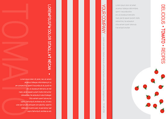 템플릿 표지디자인 북디자인 출판디자인 표지 리플렛 토마토 북커버 3단접지 방울토마토 팜플렛 사람없음 이미지템플릿 AI파일 채소 파일형식 벡터