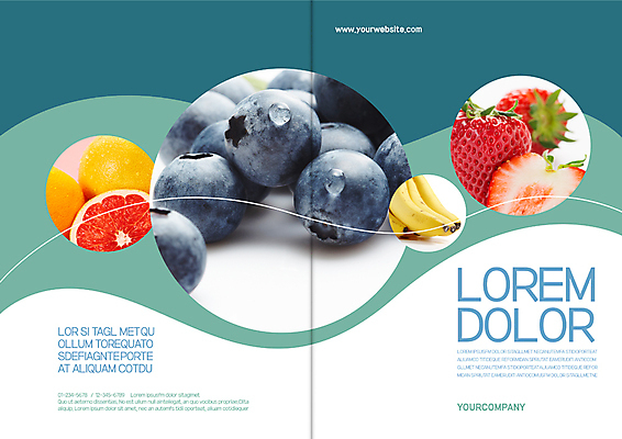 템플릿 표지디자인 북디자인 출판디자인 표지 리플렛 북커버 과일 딸기 바나나 팜플렛 사람없음 물방울 자몽 블루베리 이미지템플릿 AI파일 파일형식 벡터