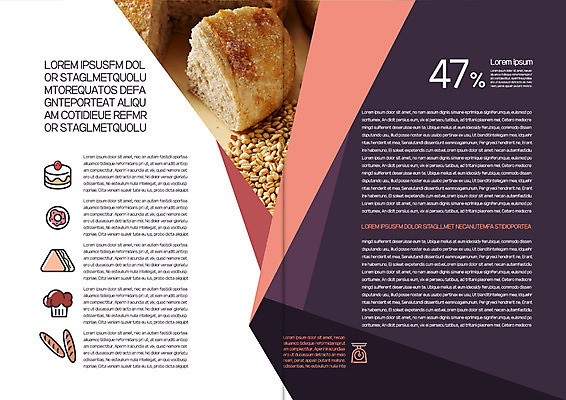 템플릿 표지디자인 북디자인 출판디자인 내지 빵 리플렛 북커버 곡류 샌드위치 팜플렛 사람없음 케이크 도넛 바게트 머핀 이미지템플릿 AI파일 음식 디저트 파일형식 벡터