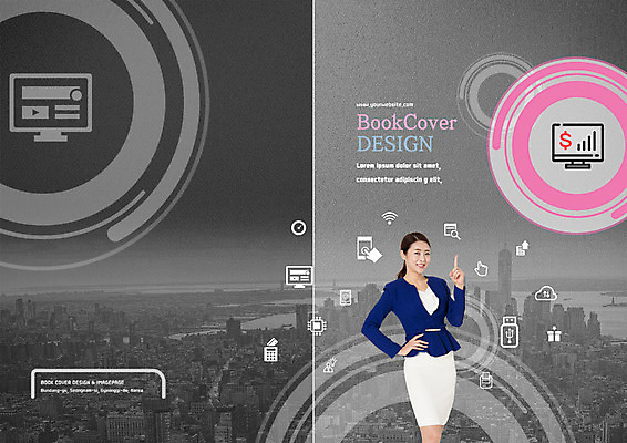 PSD 템플릿 표지디자인 북디자인 출판디자인 여자 표지 리플렛 허리손 북커버 비즈니스 한명 웃음 손짓 빌딩 팜플렛 20대 성인 달러 모니터 한국인 도시 비즈니스우먼 usb메모리 와이파이 이미지템플릿 1 포즈 돈 모션 표정 사람 동양인 청년 건물 컴퓨터 직장인 USB 무선인터넷 파일형식