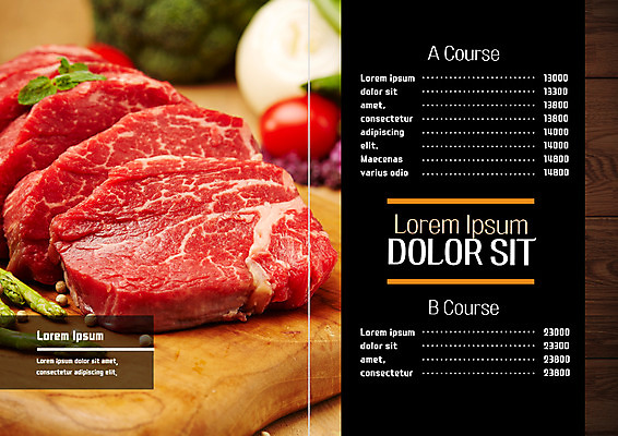 PSD 템플릿 표지디자인 북디자인 출판디자인 내지 리플렛 북커버 방울토마토 양파 생고기 팜플렛 사람없음 소고기 가격 메뉴 아스파라거스 가격표 메뉴판 이미지템플릿 토마토 채소 육류 파일형식