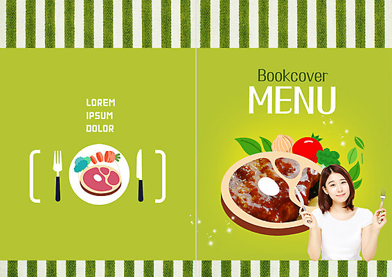 PSD 템플릿 접시 표지디자인 북디자인 출판디자인 여자 표지 리플렛 포크 북커버 방울토마토 한명 팜플렛 상반신 20대 성인 한국인 나이프 돈가스 메뉴 메뉴판 이미지템플릿 1 식기 토마토 사람 동양인 청년 칼 커틀릿 파일형식