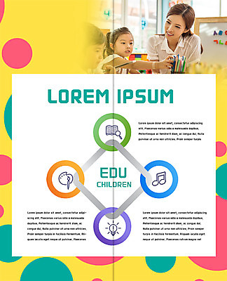 PSD 템플릿 표지디자인 북디자인 출판디자인 여자 어린이교육 교육 남자 내지 어린이 리플렛 2단접지 북커버 음표 전구 웃음 팜플렛 상반신 성인 책 세명 교사 유치원 유치원생 한국인 붓 팔레트 이미지템플릿 직업 기호 음악 표정 사람 동양인 파일형식