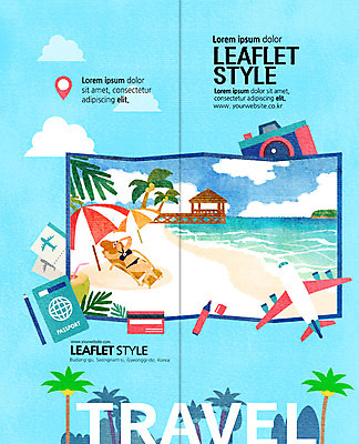 PSD 템플릿 표지디자인 북디자인 출판디자인 여자 표지 리플렛 여행 2단접지 북커버 비행기 한명 팜플렛 성인 해변 여름휴가 바캉스 비키니 야자수 눕기 연필 펜 카메라 파라솔 신용카드 선베드 여권 이미지템플릿 나무 1 수영복 바다 의자 항공교통 모션 휴가 학용품 대중교통 사람 금융 전자제품 필기구 파일형식 여름_계절