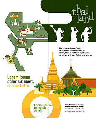 PSD 나무 템플릿 표지디자인 건축물 북디자인 출판디자인 여자 실루엣 내지 리플렛 여행 2단접지 북커버 태국 사람모양 팜플렛 태국여행 이미지템플릿 모양 식물 건축 아시아 해외여행 촬영기법 사람 파일형식