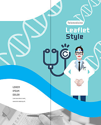 PSD 템플릿 표지디자인 북디자인 손 출판디자인 표지 남자 리플렛 2단접지 북커버 의학 청진기 팜플렛 성인 두명 신체부위 펜 의사 염색체 서류판 이미지템플릿 의료기기 사람 필기구 사무용품 의료진 생명공학 파일형식