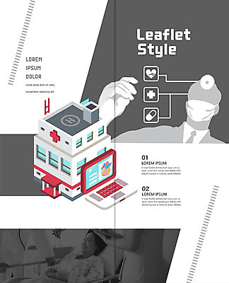PSD 템플릿 표지디자인 북디자인 출판디자인 여자 표지 남자 리플렛 2단접지 북커버 의학 병원 팜플렛 여러명 성인 알약 한국인 환자 의사 하트 60대 십자 이미지템플릿 모양 노년 다수 사람 동양인 약 의료진 파일형식